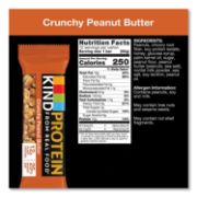 Picture of KIND Protein Bars, Crunchy Peanut Butter, 1.76 oz, 12/Pack