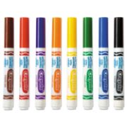 Picture of Crayola Broad Line Washable Markers Classic Colors 8/Pkg