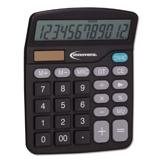 Picture of Innovera® 15923 Desktop Calculator, 12-Digit, LCD