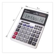 Picture of Innovera® 15968 Minidesk Calculator, 12-Digit LCD