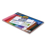 Picture of Crayola Giant Construction Paper Pad 18"X12" 48 Sheets W/Stencil
