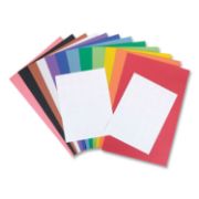 Picture of Crayola Giant Construction Paper Pad 18"X12" 48 Sheets W/Stencil