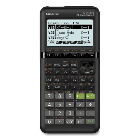 Picture of FX-9750GIII 3RD EDITION GRAPHING CALCULATOR, 21-DIGIT LCD