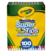 Picture of Crayola Super Tips Washable Markers 100/Pkg