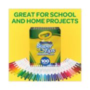 Picture of Crayola Super Tips Washable Markers 100/Pkg