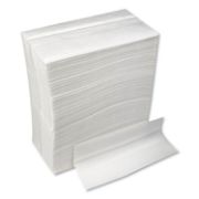 Picture of GEN Tall-Fold Napkins, 1-Ply, 7 x 13 1/4, White, 10,000/Carton