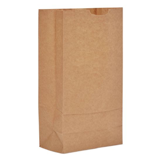 Picture of General #10 Paper Grocery Bag, 35lb Kraft, Standard 6 5/16 x 4 3/16 x 13 3/8, 500 bags