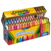 Picture of Crayola Washable Sidewalk Chalk 64 Colors Including 8 W/Special Effects