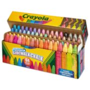 Picture of Crayola Washable Sidewalk Chalk 64 Colors Including 8 W/Special Effects
