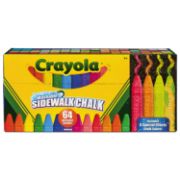 Picture of Crayola Washable Sidewalk Chalk 64 Colors Including 8 W/Special Effects