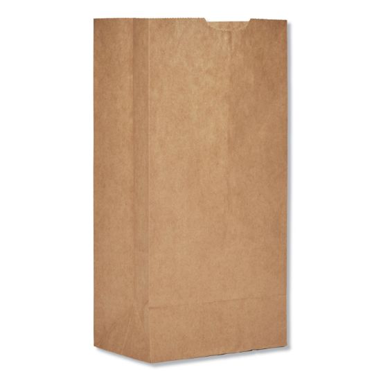 Picture of General #4 Paper Grocery Bag, 30lb Kraft, Standard 5 x 3 1/3 x 9 3/4, 500 bags