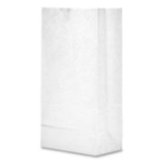 Picture of General #6 Paper Grocery Bag, 35lb White, Standard 6 x 3 5/8 x 11 1/16, 500 bags