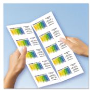 Picture of Avery® Clean Edge Business Cards, Laser, 2 x 3 1/2, White, 400/Box