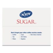 Picture of N'Joy Sugar Packets, 0.1 oz, 2,000 Packets/Box