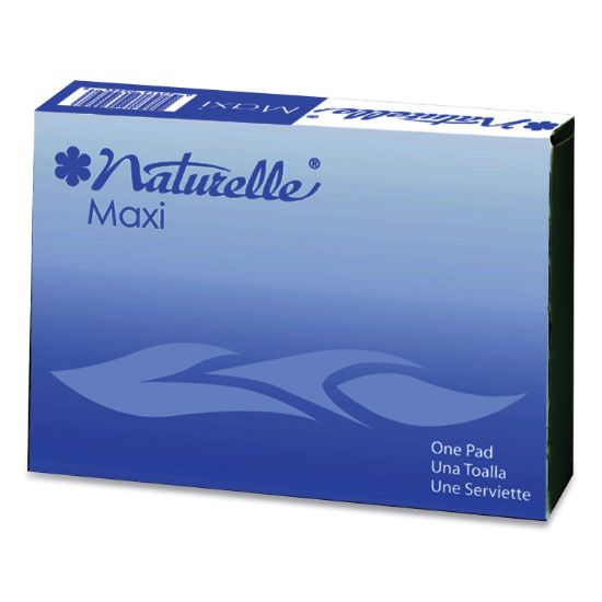 Picture of NATURELLE MAXI PADS, #4 FOR VENDING MACHINES, 250 INDIVIDUALLY WRAPPED/CARTON