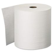 Picture of Kleenex® Hard Roll Towels, 1.5" Core, 8" x 600ft, White, 6 Rolls/Carton