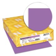 Picture of Neenah Paper Exact Brights Paper, 8 1/2 x 11, Bright Purple, 20lb, 500 Sheets