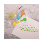 Picture of Dart® ClearPac Large Nacho Tray, 2-Compartments, Clear, 500/Ctn