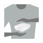 Picture of Dart® ClearPac Large Nacho Tray, 2-Compartments, Clear, 500/Ctn