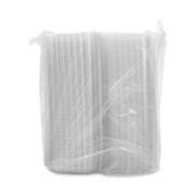 Picture of Dart® ClearSeal Plastic Hinged Container, 3-Comp, 9 x 9-1/2 x 3, 100/Bag, 2 Bags/CT