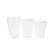 Picture of Dart® Foam Drink Cups, 6oz, White, 25/Bag, 40 Bags/Carton 1000 