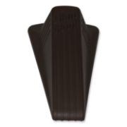 Picture of Master Caster® Giant Foot Doorstop, No-Slip Rubber Wedge, 3-1/2w x 6-3/4d x 2h, Brown, 2/Pack