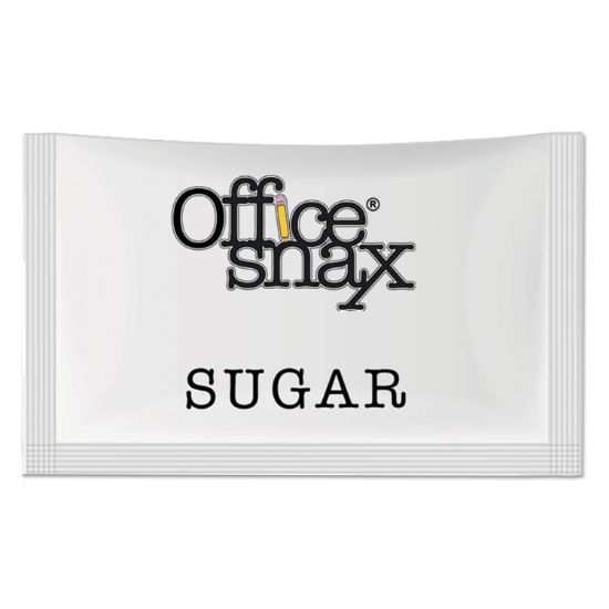 Picture of Office Snax® Premeasured Single-Serve Sugar Packets, 1200/Carton