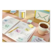 Picture of Original Canary Yellow Post-It. Plain Note Pads, 1-1/2x2, 24 100-Sheet Pads/Pack