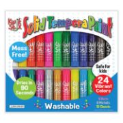 Picture of Kwik Stix Tempera Paint 24/Pkg Classic, Metalix, Neon Colors