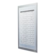 Picture of Durable® DURAFRAME Magnetic Plus Sign Holder, 9 1/2 x 12, Silver Frame, 2/Pack