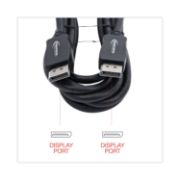Picture of Innovera® DisplayPort Cable, 10 ft, Black