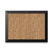 Picture of MasterVision® Natural Cork Bulletin Board, 24x18, Cork/Black