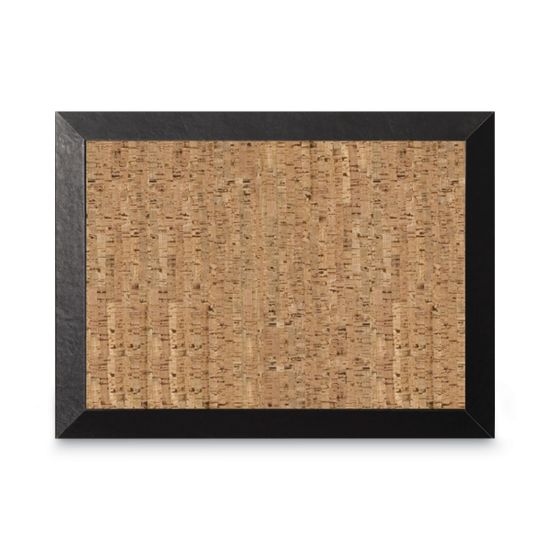 Picture of MasterVision® Natural Cork Bulletin Board, 24x18, Cork/Black