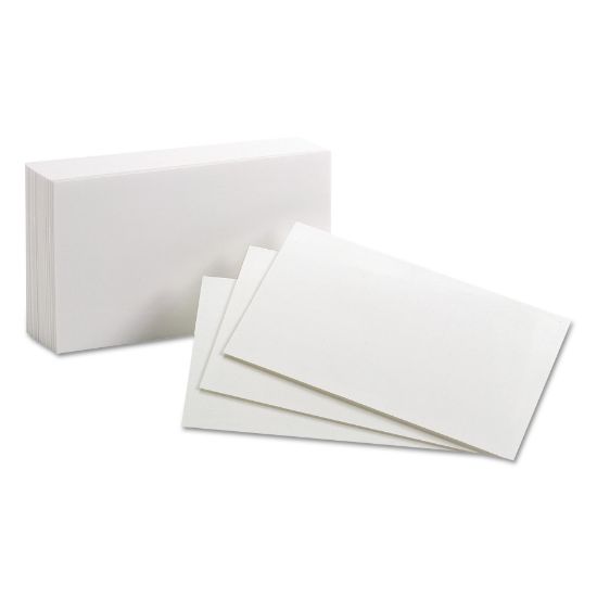 Picture of Oxford™ Unruled Index Cards, 3 x 5, White, 100/Pack
