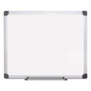 Picture of MasterVision® Porcelain Value Dry Erase Board, 24 x 36, White, Aluminum Frame