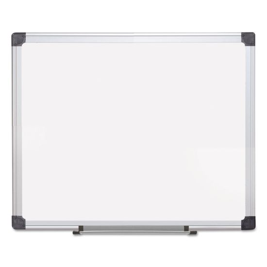 Picture of MasterVision® Porcelain Value Dry Erase Board, 24 x 36, White, Aluminum Frame
