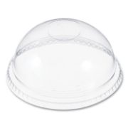 Picture of Dart® Plastic Dome Lid, Fits 6-22 oz. Cups, Clear, 1000/Carton