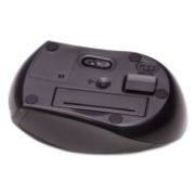 Picture of Innovera® Hyper-Fast Scrolling Mouse, 2.4 GHz Frequency/26 ft Wireless Range, Right Hand Use, Black
