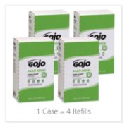 Picture of GOJO® MULTI GREEN Hand Cleaner Refill, 2000mL, Citrus Scent, Green, 4/Carton