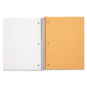 Picture of Mead® Spiral Bound Notebook, Perforated, College Rule, 10 ½ x 8, White, 180 Sheets