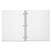 Picture of Mead® Spiral Bound Notebook, Perforated, College Rule, 11 x 8, White, 100 Sheets