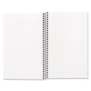Picture of Mead® Spiral Bound Notebook, Perforated, College Rule, 9.5 x 5.5, White, 150 Sheets