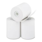 Picture of Thermal Paper Rolls, Cash Register/Calculator Roll, 2 1/4" x 85 ft, White, 3/Pk