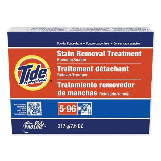 Picture of Tide® Professional™ Stain Removal Treatment Powder, 7.6 oz Box, 14/Carton