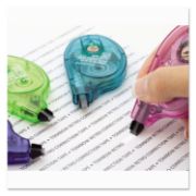 Picture of Tombow® MONO Original Correction Tape, Asst RetroColor Applicators, 1/6" x 394", 10/Pack