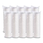 Picture of PLASTIC LIDS FOR FOAM CUPS, BOWLS AND CONTAINERS, VENTED, FITS 6-14 OZ, WHITE, 1
