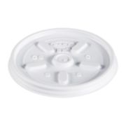 Picture of Plastic Lids, For 8oz Hot/cold Foam Cups, Vented, 1000 Lids/carton