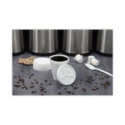 Picture of Plastic Lids, For 8oz Hot/cold Foam Cups, Vented, 1000 Lids/carton