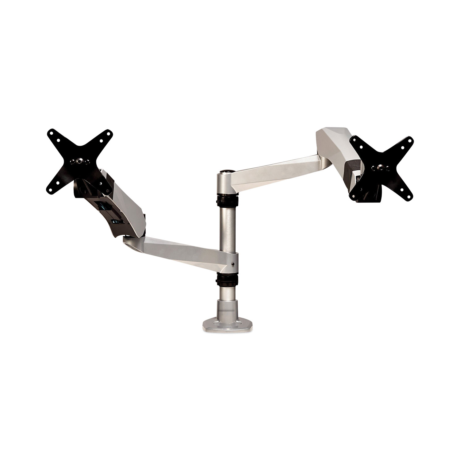 Supermart.com. 3M™ Dual Monitor Arm Mount, 5 x 21 1/2, Silver