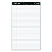 Picture of TOPS™ Docket Ruled Perforated Pads, 8 1/2 x 14, White, 50 Sheets, Dozen
